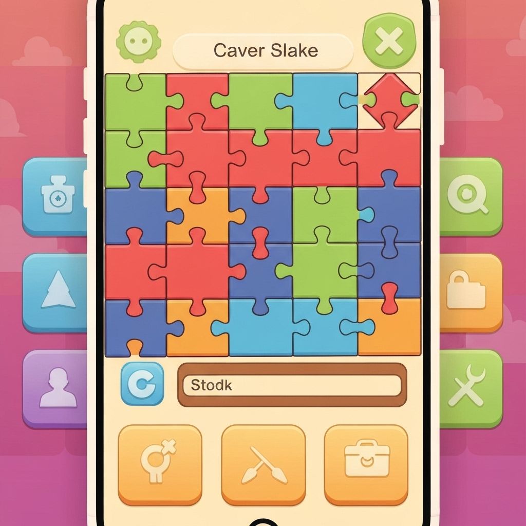 Mobile puzzle game